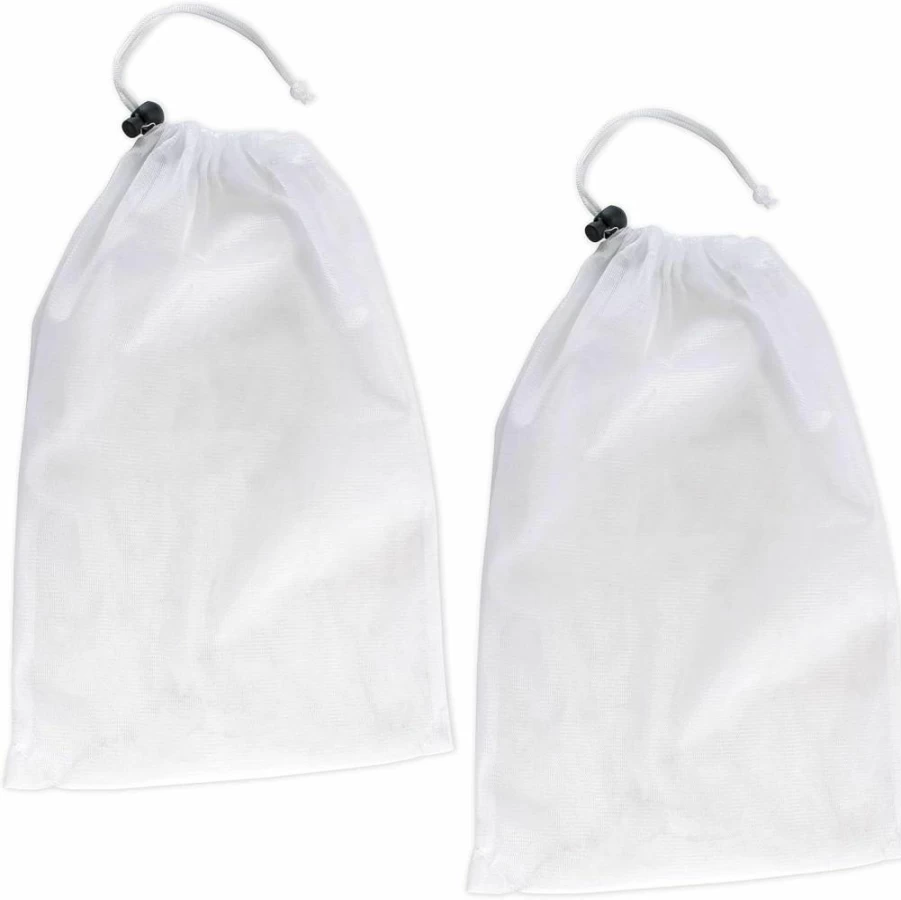 U.S. Pool Supply Universal Pool Vacuum Jet Bags, 2 Pack - Replacement Leaf & Debris Collection for VC-358 Deluxe Jet Vacuum Cleaner - Underwater Pool Maintenance Accessories
