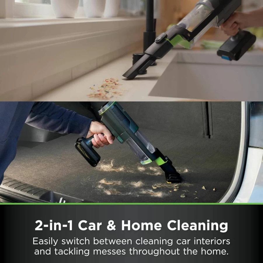 Shark Cyclone Pet Handheld Vacuum - Hypervelocity Suction, Lightweight for Pet Hair, XL Dust Cup, Includes Upholstery Tool, Crevice Tool & Scrubbing Brush, Pearl White (AA701)