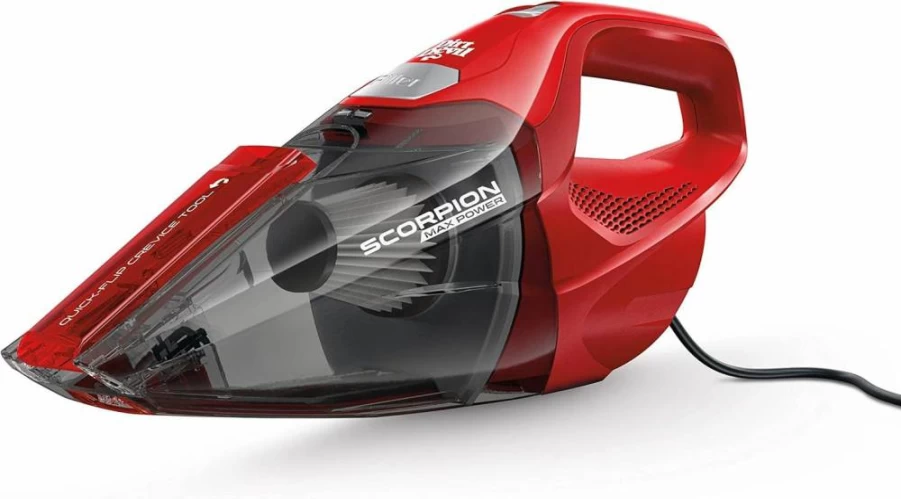 Hoover Scorpion Plus QuickFlip Corded Handheld Vacuum Cleaner with Powerful Suction, Lightweight Design & Crevice Tool