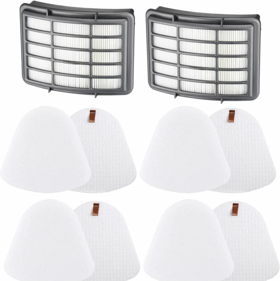 LINNIW 4-Pack Foam & Felt Replacement Filters Compatible with Shark Navigator Lift Away NV350, NV351, NV352, NV355, NV356E, NV360, NV370, NV391, UV440, UV490, UV500, UV540, UV550, CU500, ZU503AMZ Vacuum Cleaners