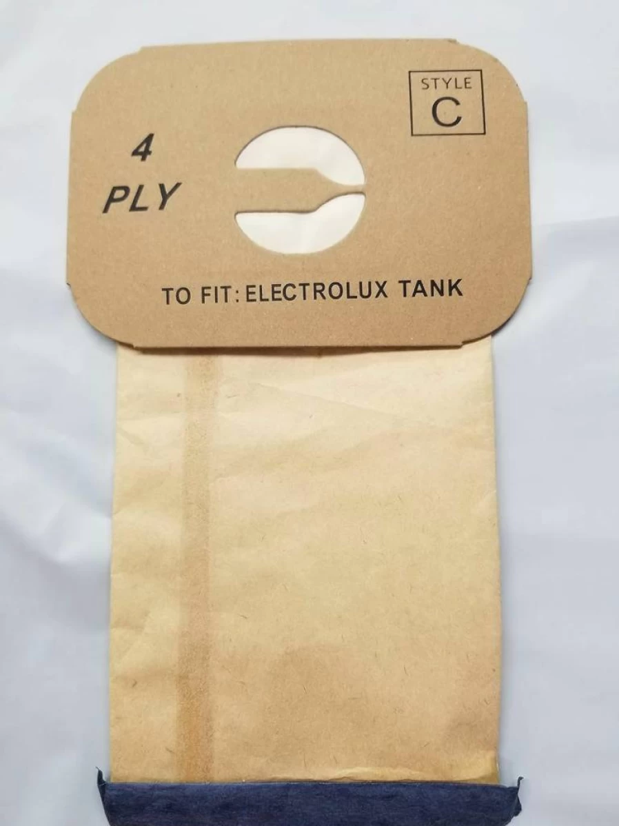 Electrolux 25-Pack Vacuum Cleaner Bags for Canister C Model | Genuine Replacement Filters