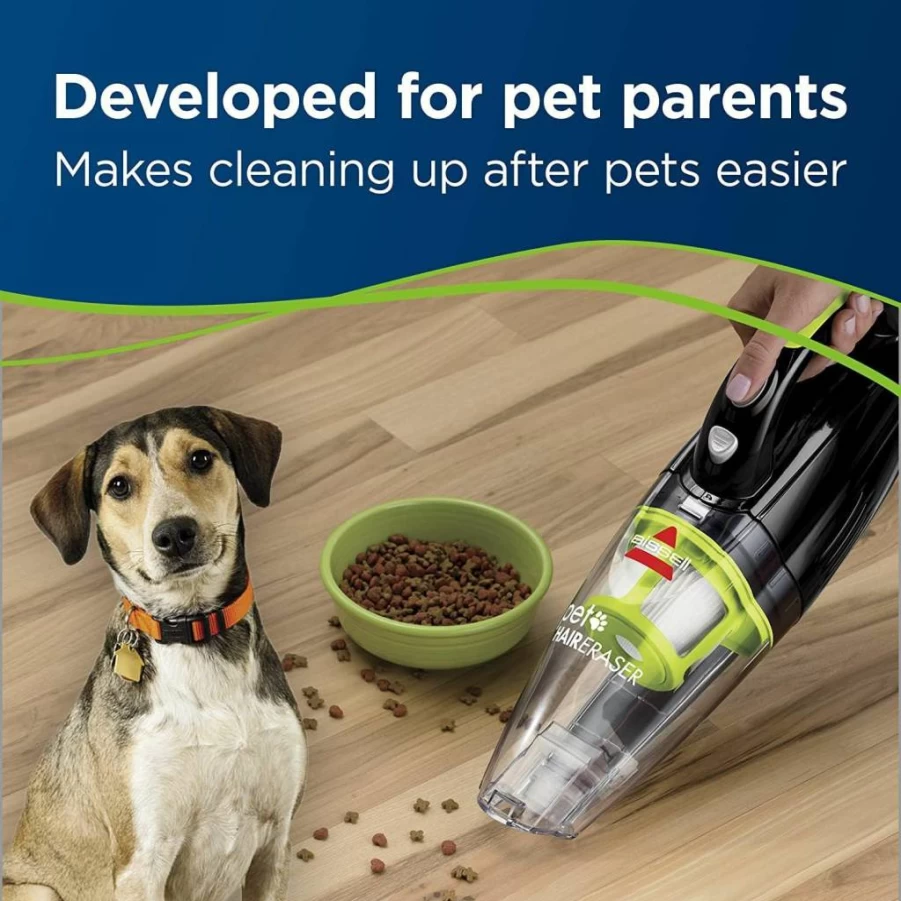 Bissell 1782 Cordless Handheld Vacuum for Pet Hair - Lightweight Car Vacuum Cleaner with Powerful Suction