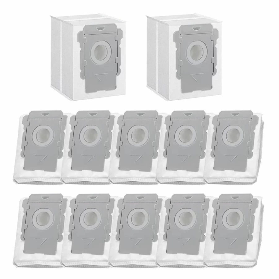8 Pack Omiracle Vacuum Bags for Roomba i3+/i4+/i5+/i7+/j7+/s9+ - Compatible with iRobot Clean Base, Leakproof Replacement Dust Bags for Roomba J5/J6/J8/J9 Series