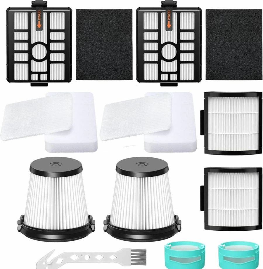 iSingo 11PCS Vacuum Filters Replacement Compatible with Shark Iw3511, Iw3120, Iw3111, Iw3615, W1111 for Shark Detect & Clean Pro Series Vacuums