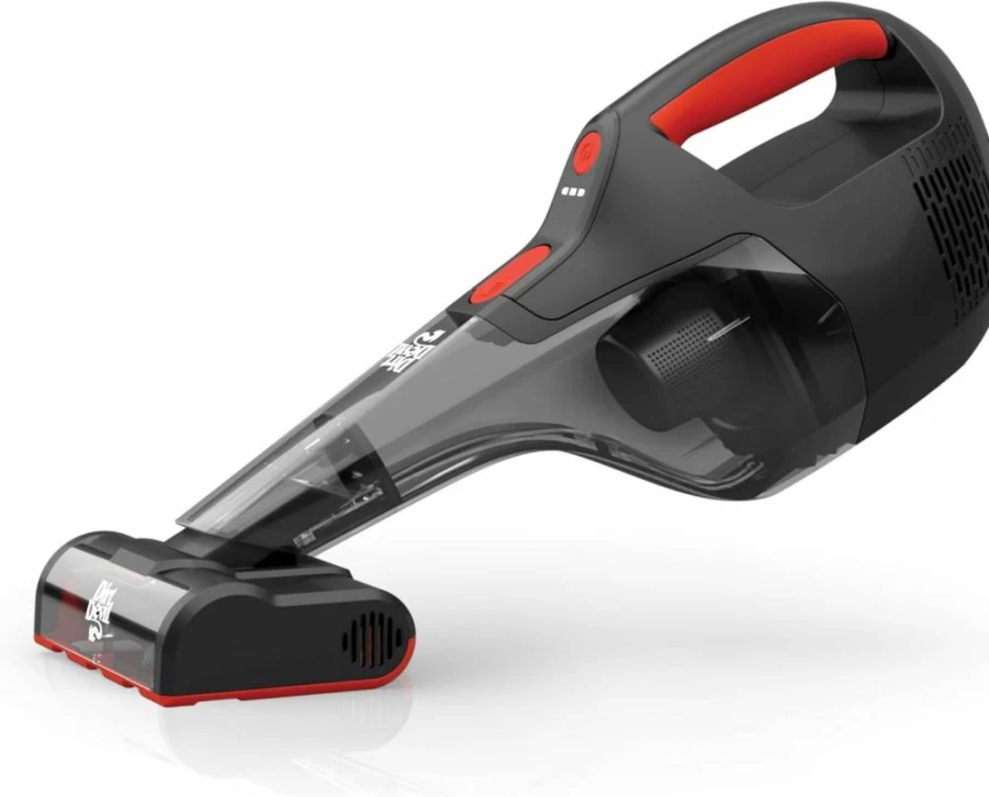 Dirt Devil 16V Cordless Handheld Vacuum Cleaner with Powerful Suction, Motorized Pet Brush, Lightweight Design, and Rechargeable Battery for Extended Runtime