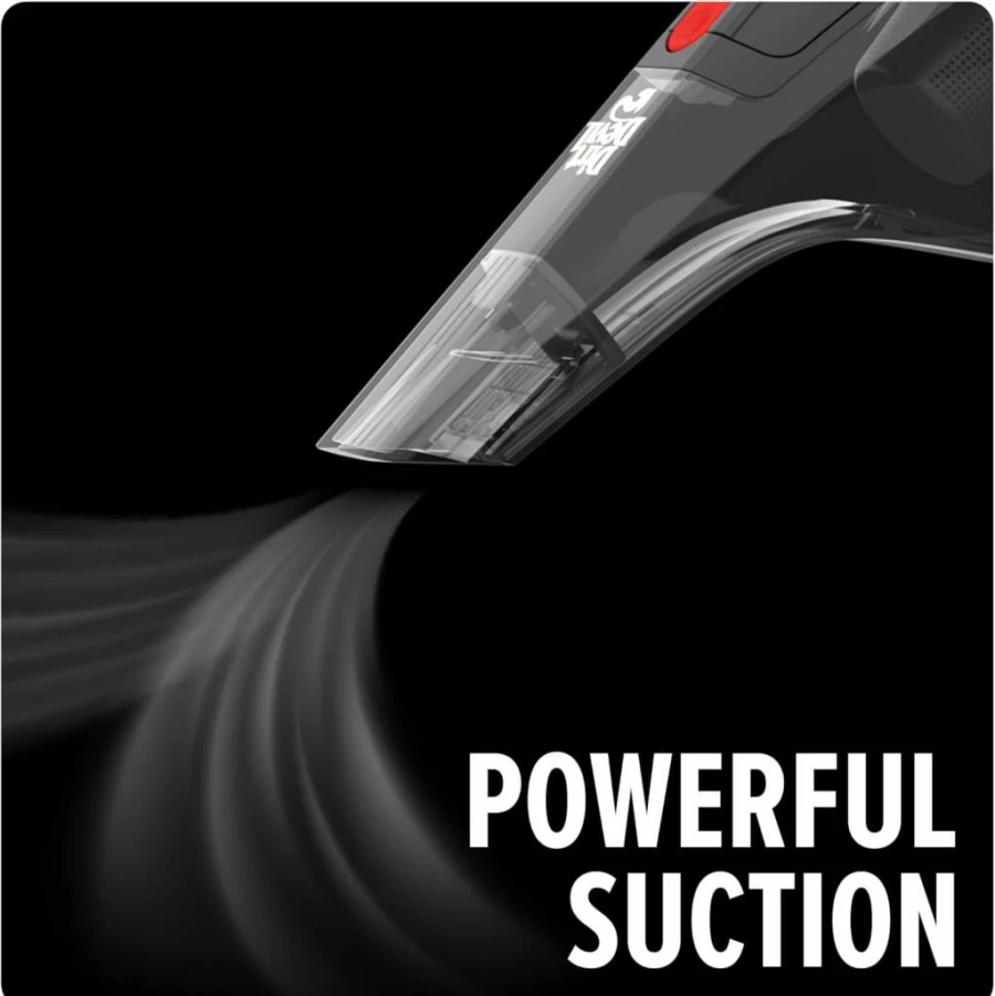 Dirt Devil 16V Cordless Handheld Vacuum Cleaner with Powerful Suction, Motorized Pet Brush, Lightweight Design, and Rechargeable Battery for Extended Runtime