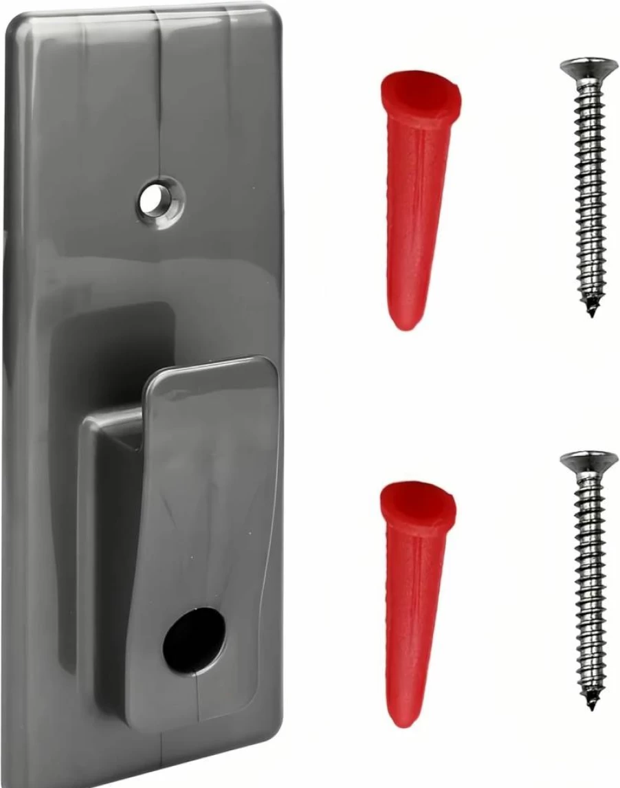 Punhard Vacuum Wall Mount Holder Compatible with Shark Rocket HV300 HV301 HV320 HV380 UV450 Stick Vacuums, Storage Accessories for Shark Upright Vacuums