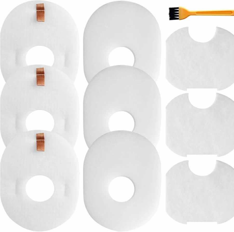 Wolipury 3 Post + 3 Foam & Felt Filters Replacement Kit Compatible with Shark Rocket HV292, HV300, HV301, HV302, HV303, HV305, HV308, HV310, UV450 Vacuum Cleaners