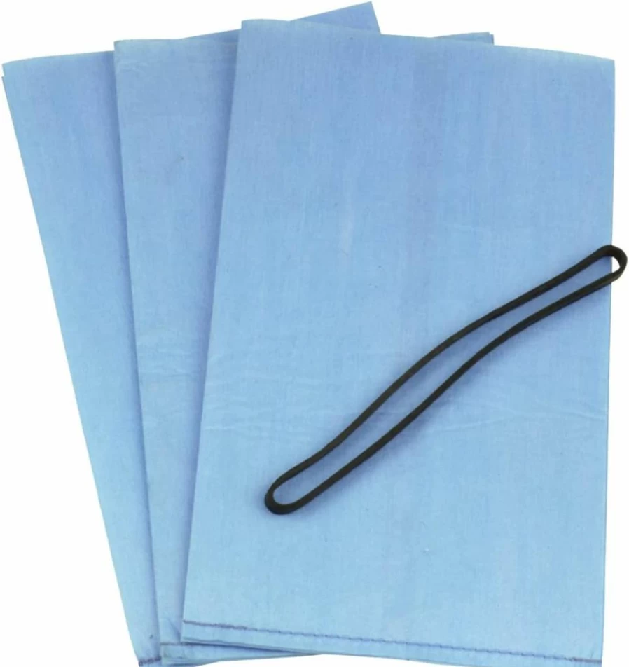 WORKSHOP Wet/Dry Vacuum Filter Bags (3-Pack) - Compatible with 2.5 to 5 Gallon Shop Vacs, Model WS01025F, Reusable Dust Bags for Wet/Dry Cleaners