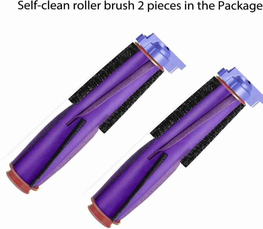 JoyBros Replacement Roller, Side HEPA, and Sponge Filter Combo Kit for Shark Power Detect/Pro RV2820, AV2800, RV2800 Series Vacuum Cleaners
