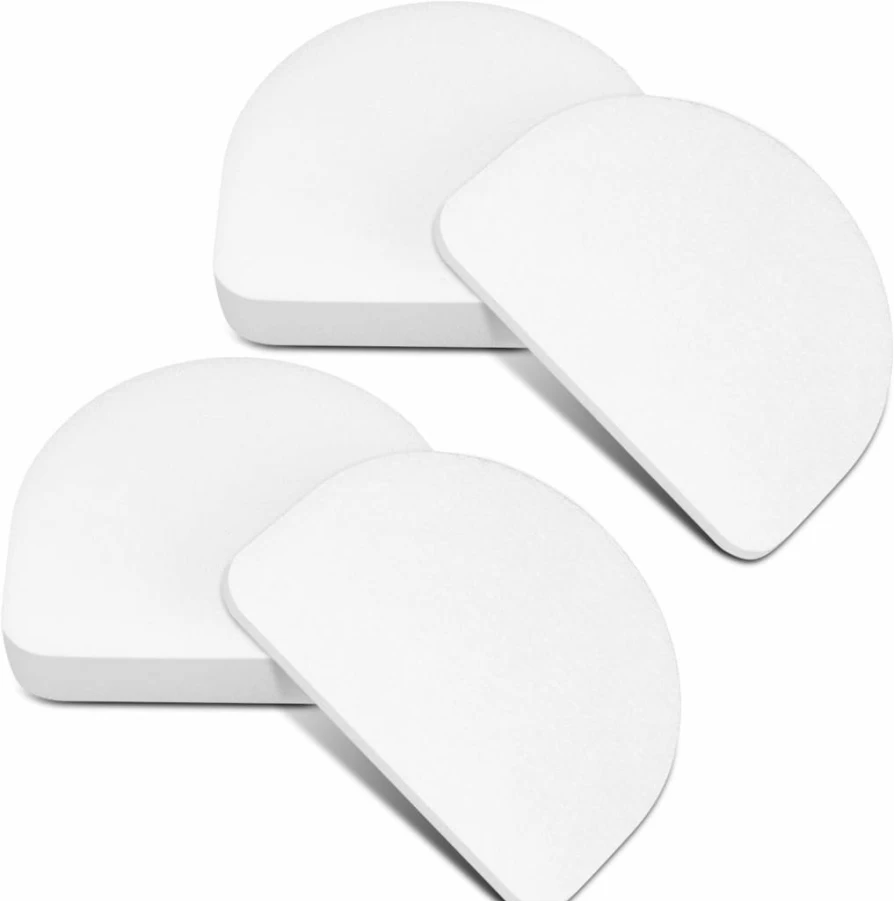 Willsunton 4-Pack Replacement Filters Compatible with Shark Powerdetect AZ4000 AZ4002 AZ4000C Vacuum - Includes 2 Foam & 2 Felt Filters - Replaces Part #XFAZ4000